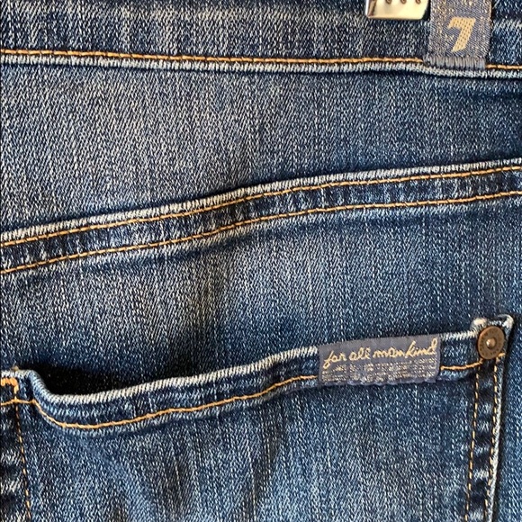 7 For All Mankind Denim Mini - Picture 3 of 5